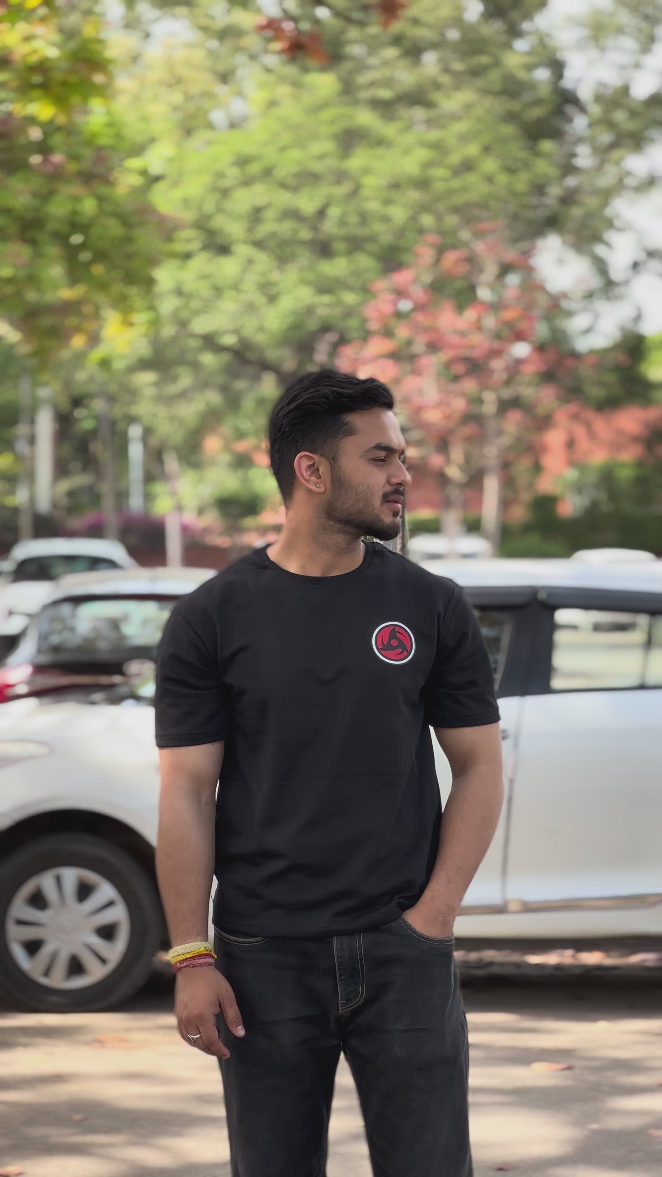 Akatsuki Black oversized T